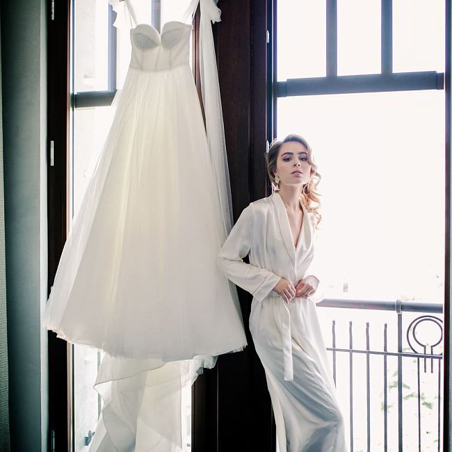 Утро невесты в центре Москвы