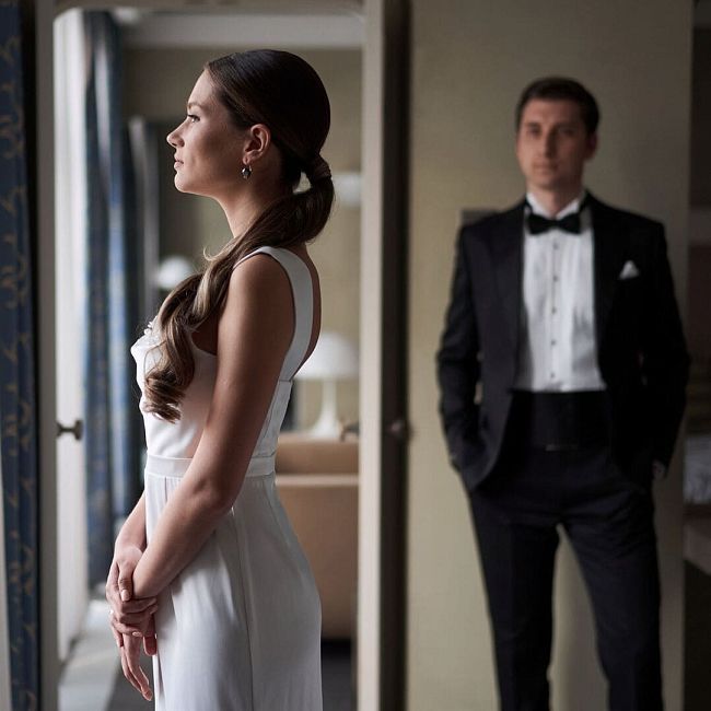 Утро невесты в центре Москвы